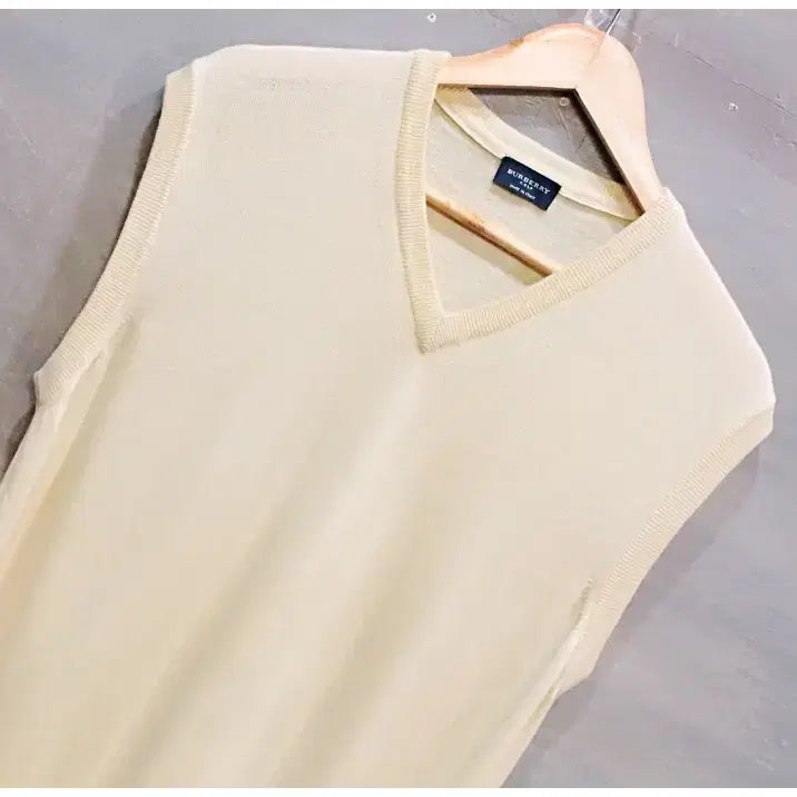 [BUNJANG] Burberry Golf Merino Wool Knit Vest Men's XS / 버버리 골프 메리노울 니트 베스트 (남성XS)