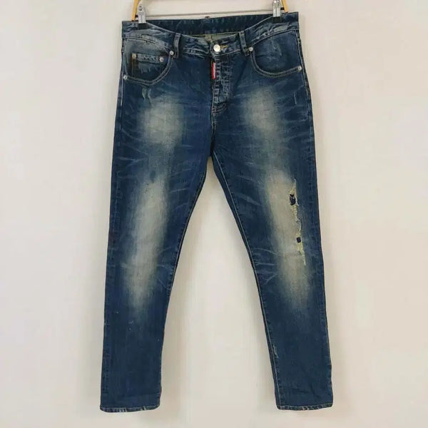 [BUNJANG] Dsquared2 Men's Medium Wash Denim Jeans Size 32 Vintage / 디스퀘어드 남성 중청워싱진/32/구제24시/이
