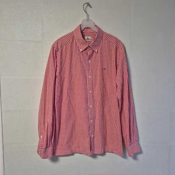 [BUNJANG] Lacoste Check Shirt / 105)라코스테 체크 남방 셔츠