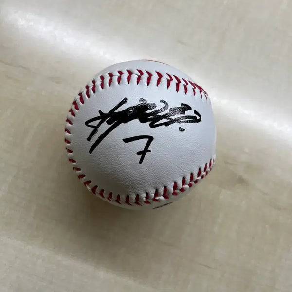 [BUNJANG] Doosan Bears Park Chan-ho Signed Baseball / 두산베어스 박찬호 싸인볼