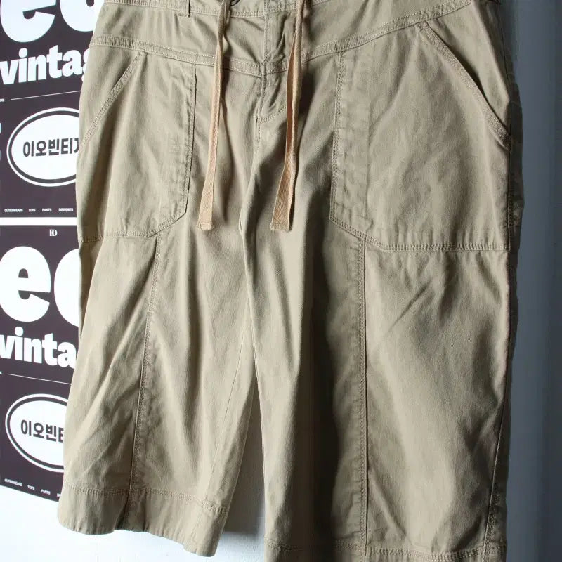 [BUNJANG] The North Face 5-Pocket Shorts (Beige) / W(XL-2XL) 노스페이스 반바지 팬츠 5부 포켓 베이지-P10550