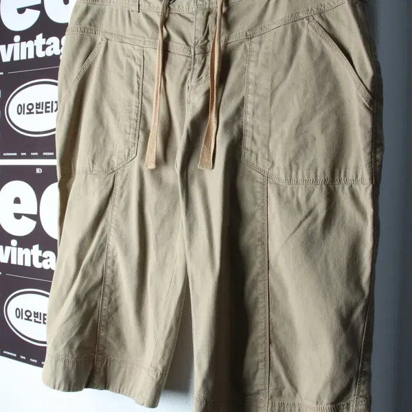 [BUNJANG] The North Face 5-Pocket Shorts (Beige) / W(XL-2XL) 노스페이스 반바지 팬츠 5부 포켓 베이지-P10550