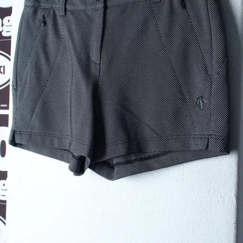 [BUNJANG] Descente Golf Pattern Functional Shorts Black / W(M-L) 데상트 반바지 팬츠 골프 패턴 기능성 블랙-P10558