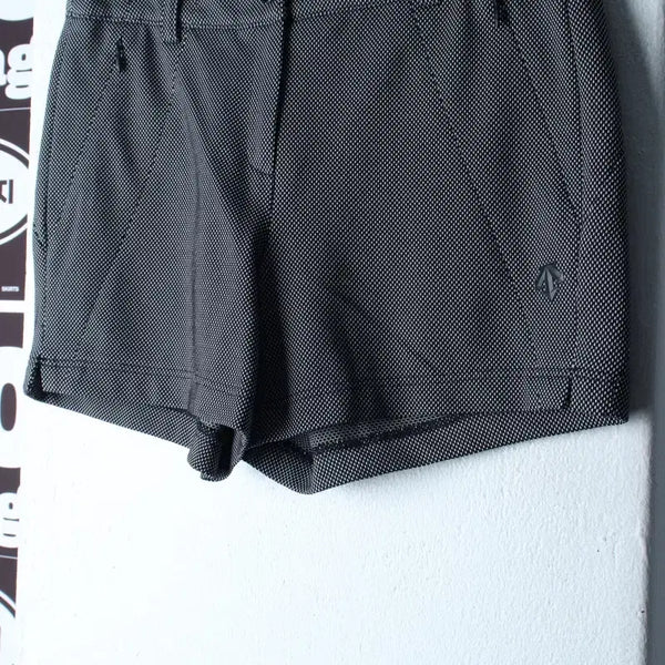 [BUNJANG] Descente Golf Pattern Functional Shorts Black / W(M-L) 데상트 반바지 팬츠 골프 패턴 기능성 블랙-P10558