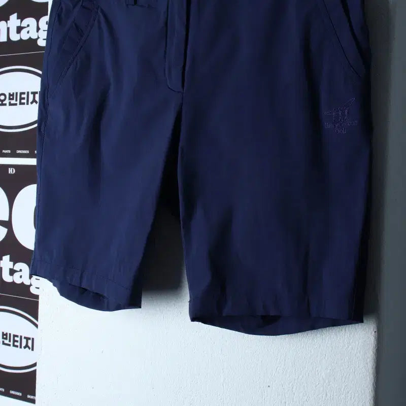 [BUNJANG] Henry Cotton Golf Functional Nylon Shorts Navy / W(M) 헨리코튼 반바지 팬츠 골프 기능성 나일론 네이비-P10563