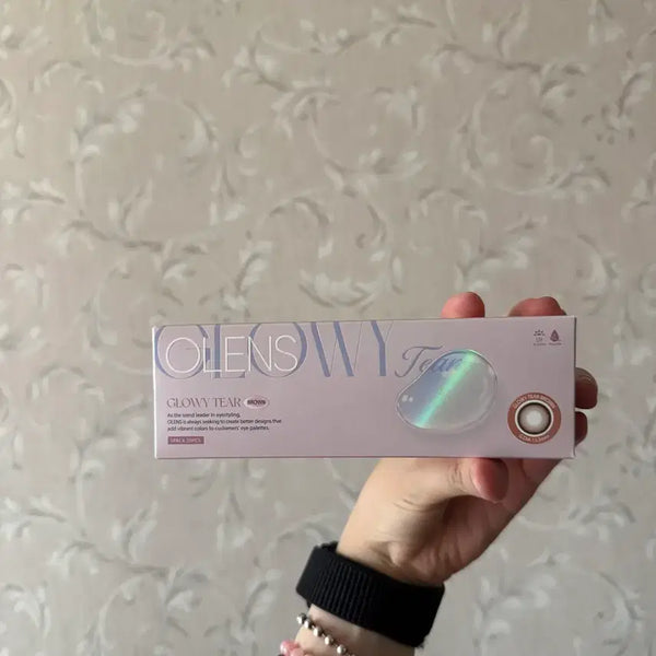 [BUNJANG] Glowy Tear Brown 12p Contact Lenses / 원데이 글로이티어브라운 12p