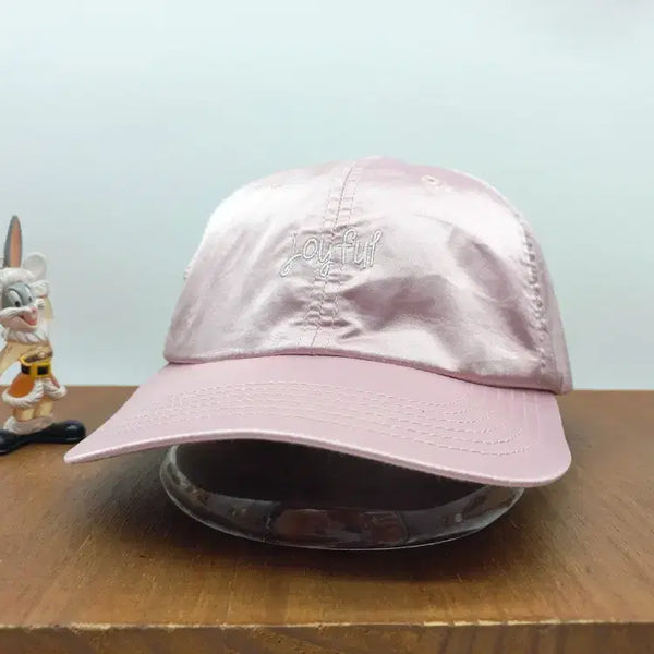 [BUNJANG] 8seconds Joy Ful Nylon Ball Cap Light Pink / 나일론 볼캡 모자 에잇세컨즈 joy ful 라이트 핑크