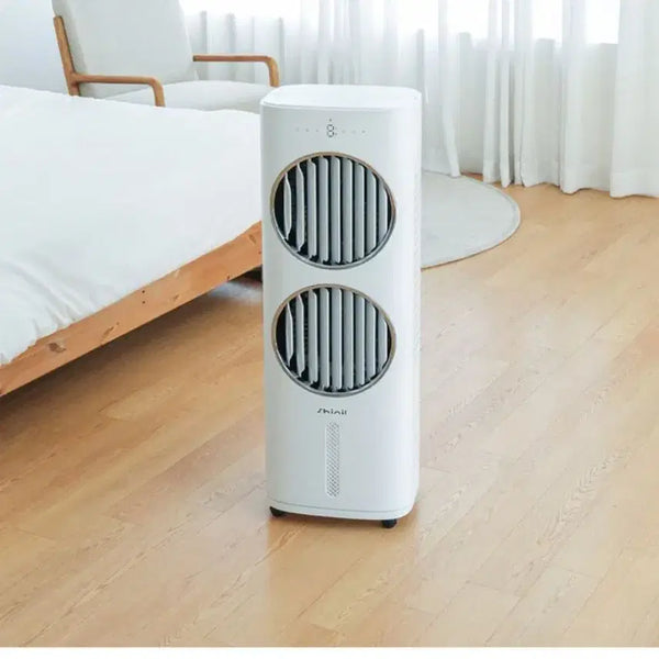 [BUNJANG] Shinil 2-Outlet Air Cooler Fan / 26년형 신일 냉풍기 2구 가정용 이동식 업소용 사무실 얼음 선풍기