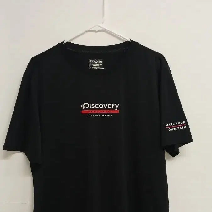 [BUNJANG] Discovery Expedition Black Logo T-Shirt / 디스커버리 익스페디션 반팔티 블랙