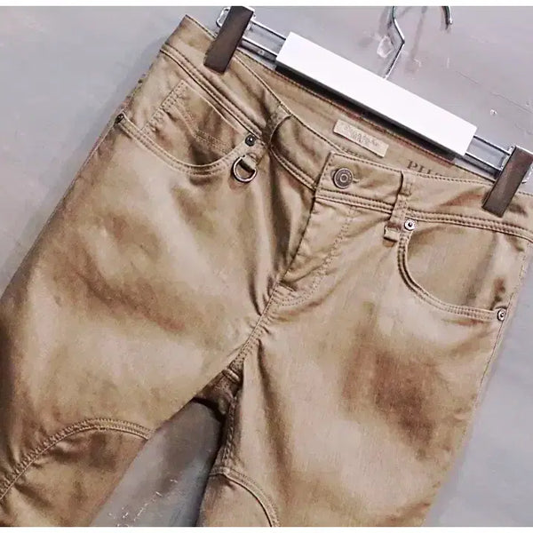 [BUNJANG] Burberry Brit Pilton Coated Skinny Ankle Denim Pants (Women's 29in) / 버버리 브릿 필튼 코티드 스키니 앵클 데님팬츠 (여성29in)