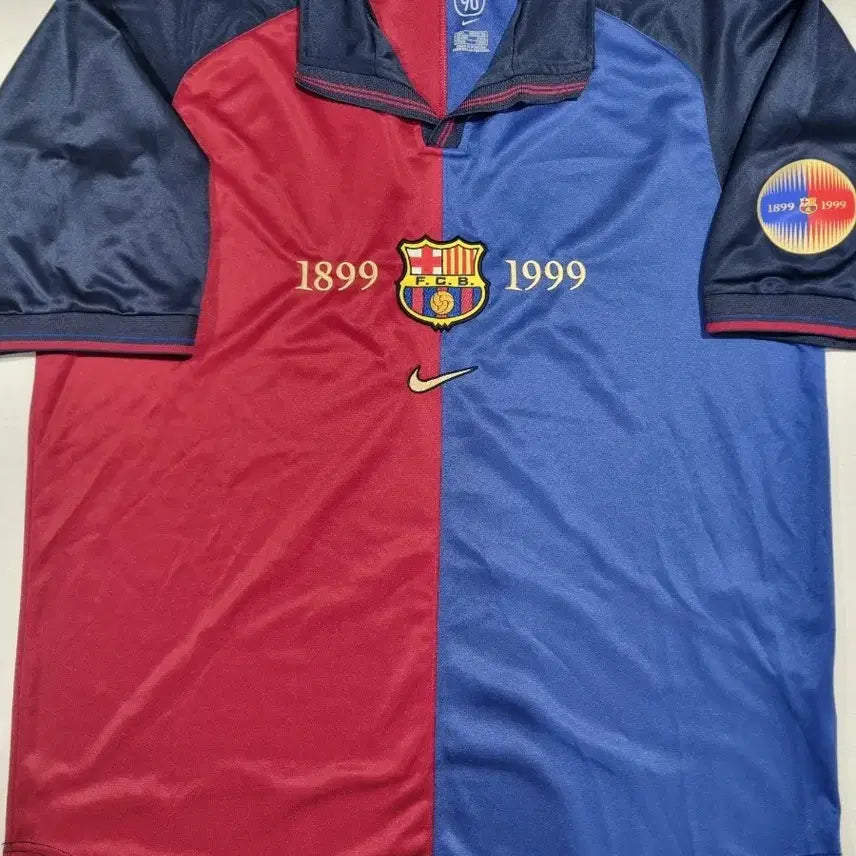 [BUNJANG] Barcelona 99-00 Home Replica Jersey L / 올드레플 / 99 00 바르셀로나 홈