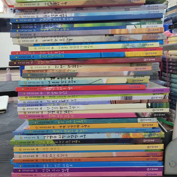 [BUNJANG] Gitan DONGHWA World Fairy Tales Collection (49 Books) / 세계 창작 동화 기탄동화 49권 세트 어린이책 중고책