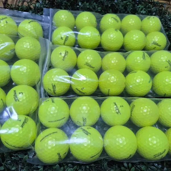 [BUNJANG] Titleist V1 AVX Fluorescent Color Golf Balls (40 Count) / 타이틀리스트 v1,avx몇알포함형광컬러 40알 깔끄미로스트볼