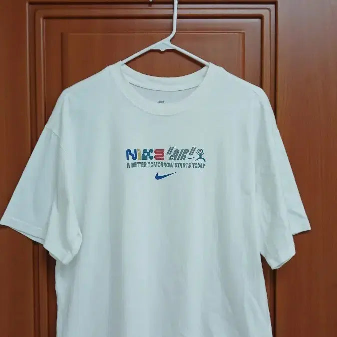 [BUNJANG] Nike Air Short Sleeve T-Shirt White / 나이키 에어 반팔티 화이트