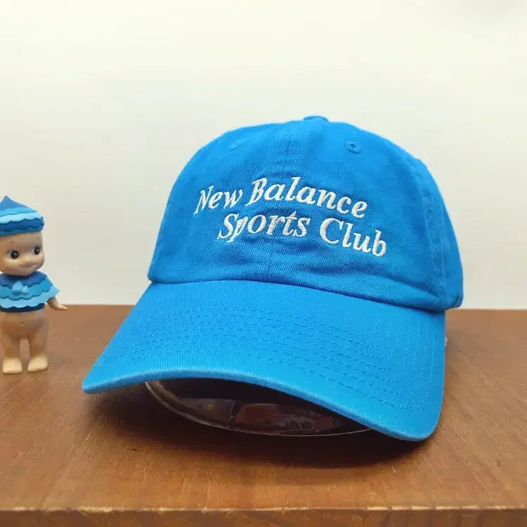[BUNJANG] New Balance Sports Club Daily Ball Cap Blue / 뉴발란스 데일리 볼캡 모자 Sports Club 블루
