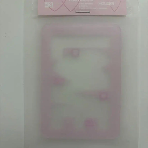 [BUNJANG] TWICE LOVE Photocards Holder Pink White / TWO LOVE 러브 포카홀더 러브홀더 핑크화이트