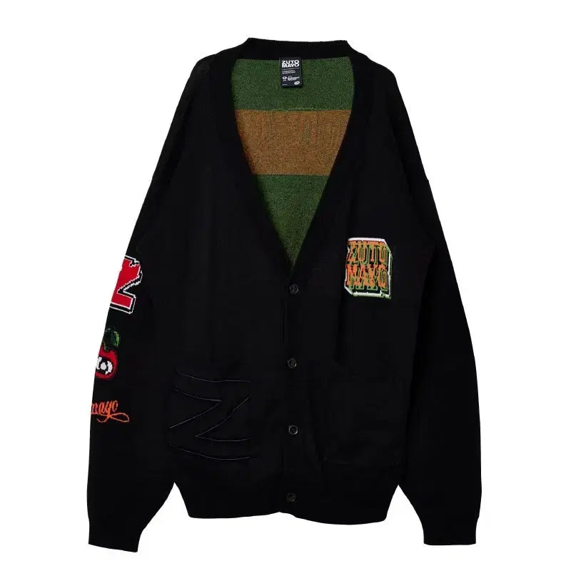 [BUNJANG] ZUTOMAYO Pegasus Knit Cardigan XL / 즛토마요 사랑의 페가수스 니트 가디건