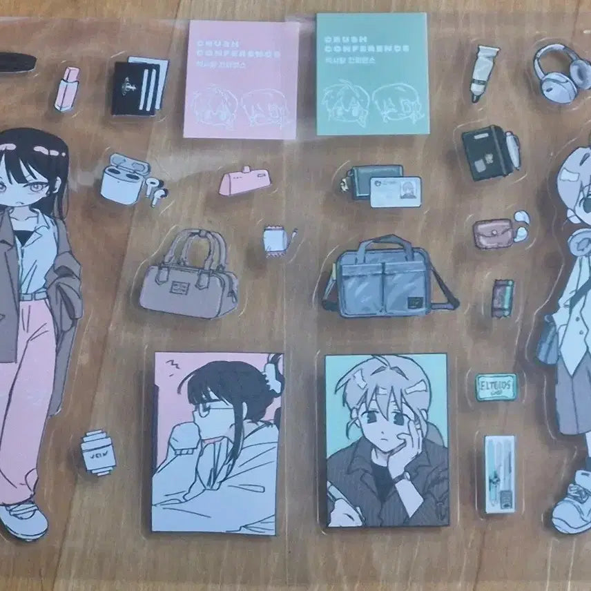 [BUNJANG] Gyeryan-nim Lily (GL) Unrequited Love Conference Sticker / 계란님 백합(gl) 짝사랑 컨퍼런스 스티커 판매