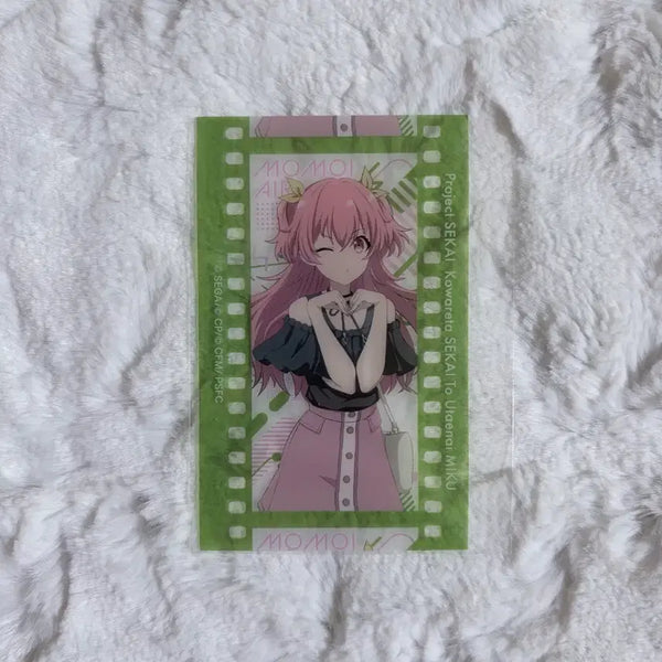 [BUNJANG] Project SEKAI Colorful Stage! feat. Hatsune Miku:SEKAI, THE GIRLS' MELODY Film Photocard - Momoi Airi / 프세카 극장판 필름 포토카드 모모이 아이리 모모점 프로세카 포카클리어카드