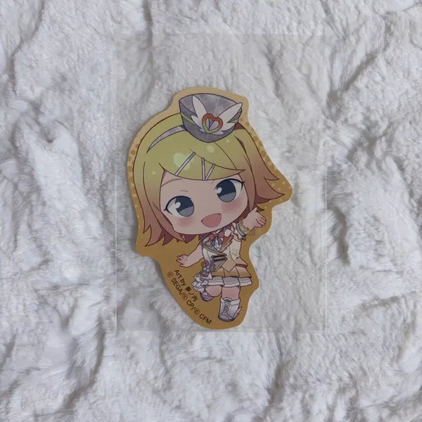 [BUNJANG] Vocaloid Kagamine Rin Petacore Sticker / 프세카 온리샵 SD 페타코레 스티커 카가미네 린 보컬로이드 프로세카