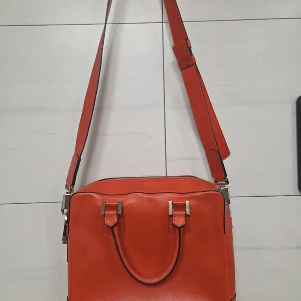 [BUNJANG] Lancel Orange Tote Bag / LANCEL 토트백 오렌지색