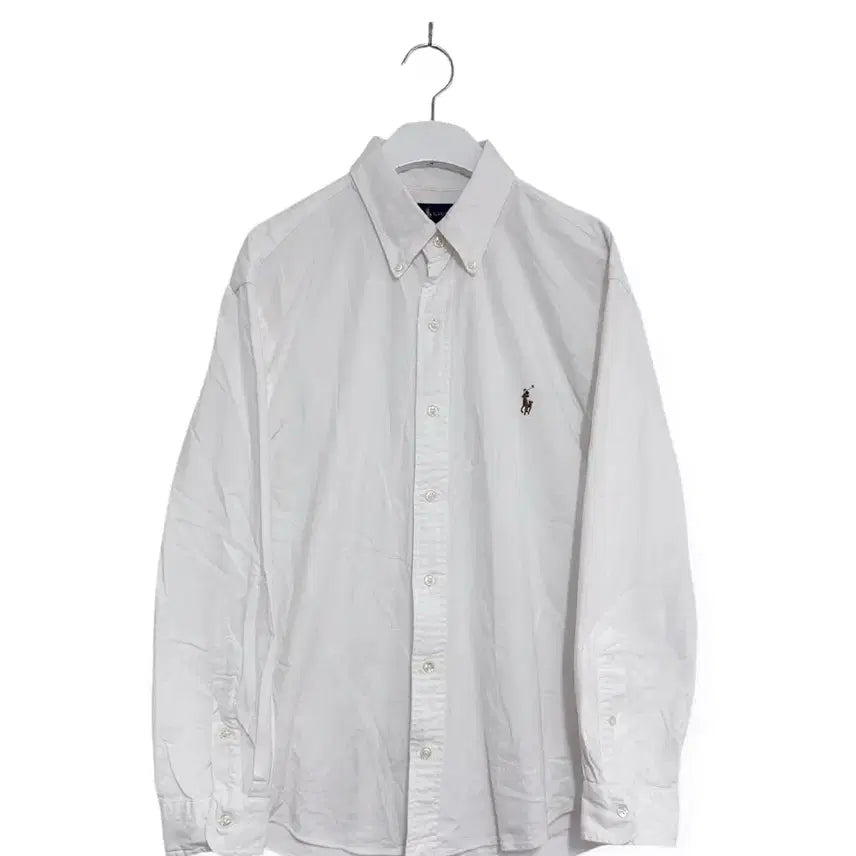 [BUNJANG] Polo Ralph Lauren White Shirt / 폴로 랄프로렌 화이트 흰셔츠