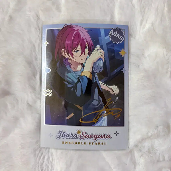 [BUNJANG] Ensemble Stars Saegusa Ibara 'Shinkung' Polaroid Card Eden Adam / 앙스타 심쿵 폴라로이드 사에구사 이바라 에덴 아담 중스타 두근두근 파샤