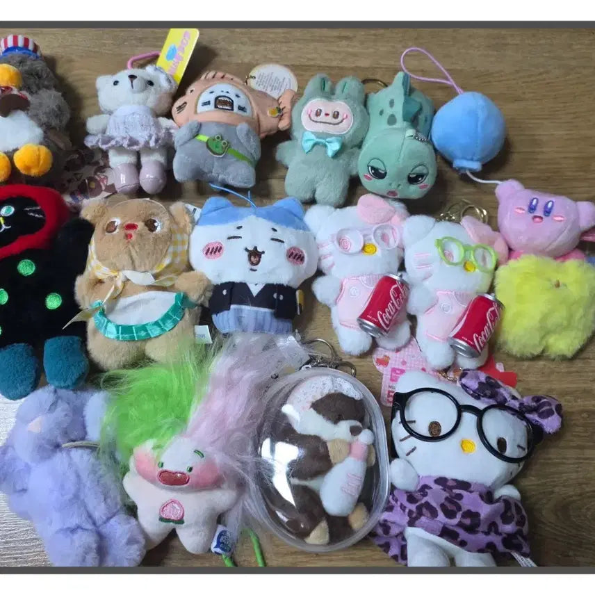 [BUNJANG] Keyring Doll Set (16 Types) / 키링 인형 16종