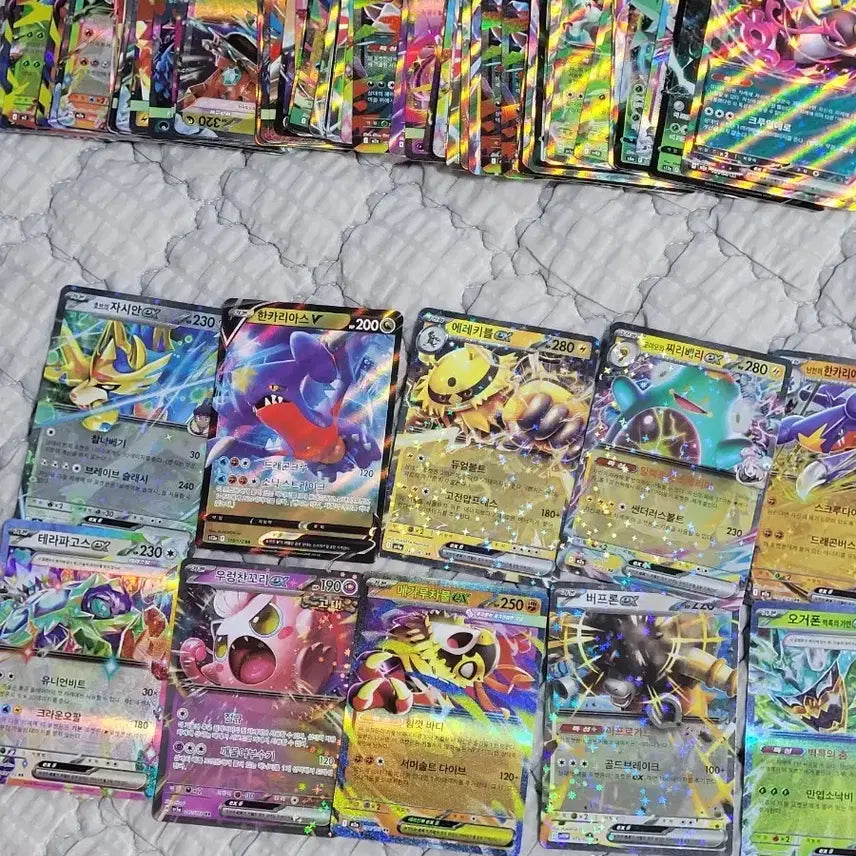 [BUNJANG] Pokemon Card RR 98 Cards / 포켓몬카드 급처 RR98장