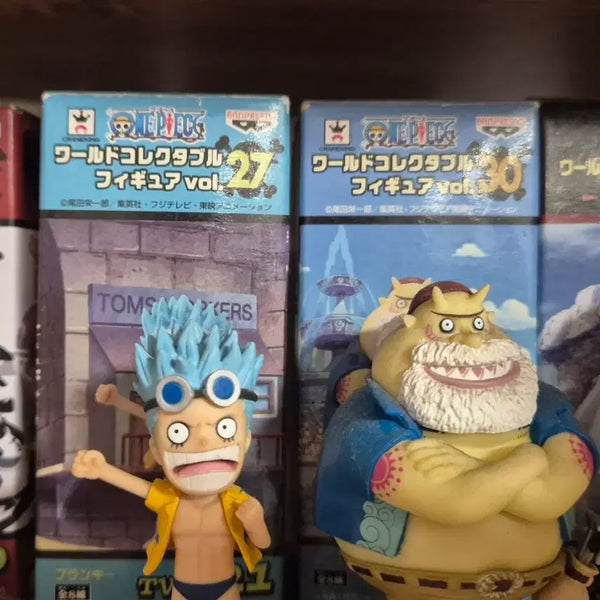 [BUNJANG] One Piece World Collectable Figure Frankie & Tom / 원피스 월드 콜렉터블 피규어 프랑키  톰 피규어