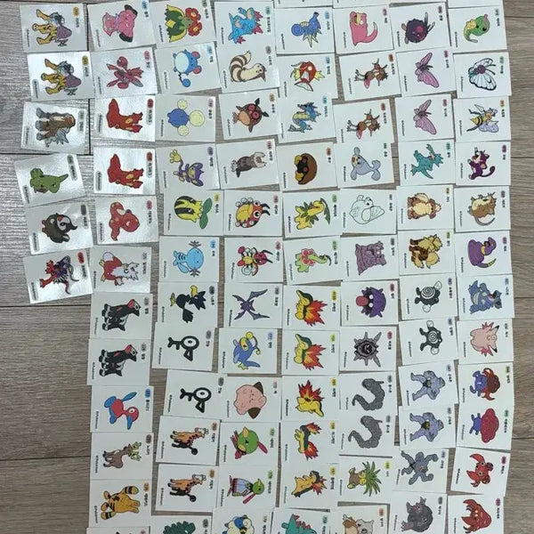 [BUNJANG] Pokemon Stickers Bundle Set (98 pcs) / 포켓몬 띠부씰 98장 일괄판매