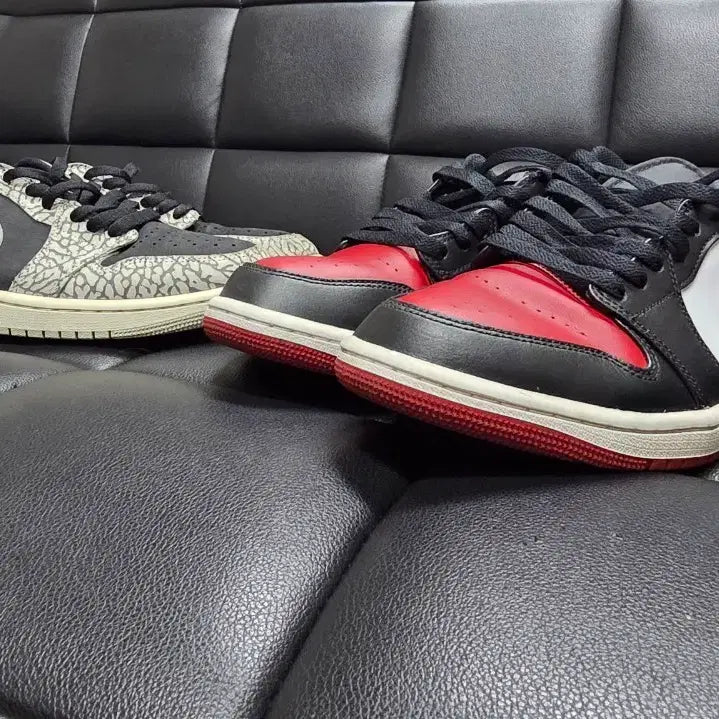 [BUNJANG] Jordan 1 Low Bred Cement / 조던1 로우 브레드. 시멘트