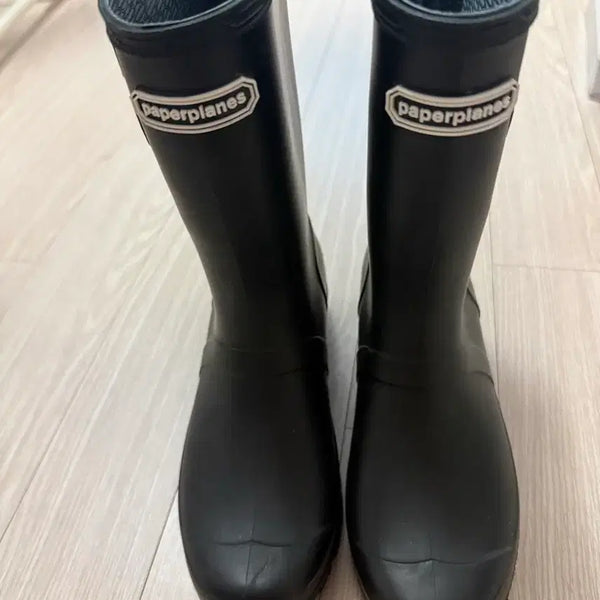 [BUNJANG] Paperplanes Women's Mid Rain Boots (Size M / 240-245) / 페이퍼플레인 여성 미들 레인 부츠 장화 m사이즈 (240-245)