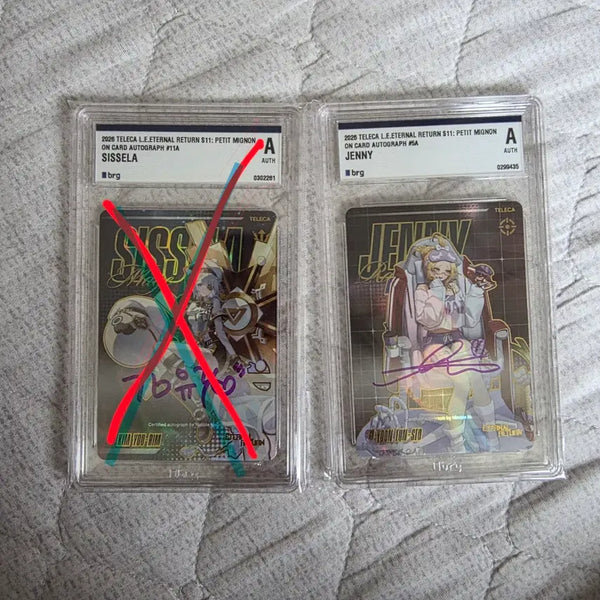 [BUNJANG] Terruca Eternal Return Jennie Voice Actor Autographed Card / 테레카 이터널 리턴 제니 성우님 싸인 카드 팝니다