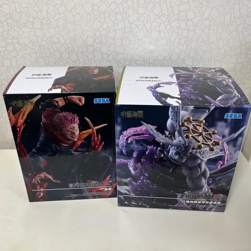 [BUNJANG] SEGA Jujutsu Kaisen Ryomen Sukuna & Mahoraga Figure Bundle (Sealed) / SEGA 피규리즈마알파 주술회전 료멘스쿠나 피규어