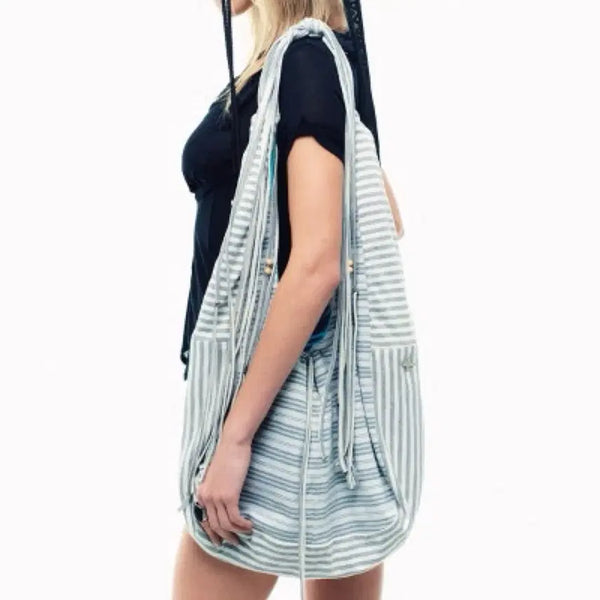 [BUNJANG] 2000 Archives Stripe Bohemian Tassel Bag / 새상품) 2000아카이브스 STRIPE BOHEM TASSLE BAG