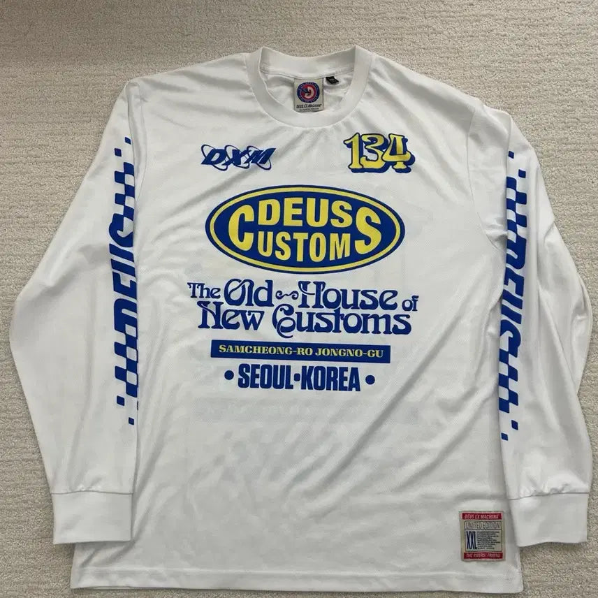 [BUNJANG] Deus Ex Machina Jersey XXL / 데우스 엑스 마키마 저지 xxl