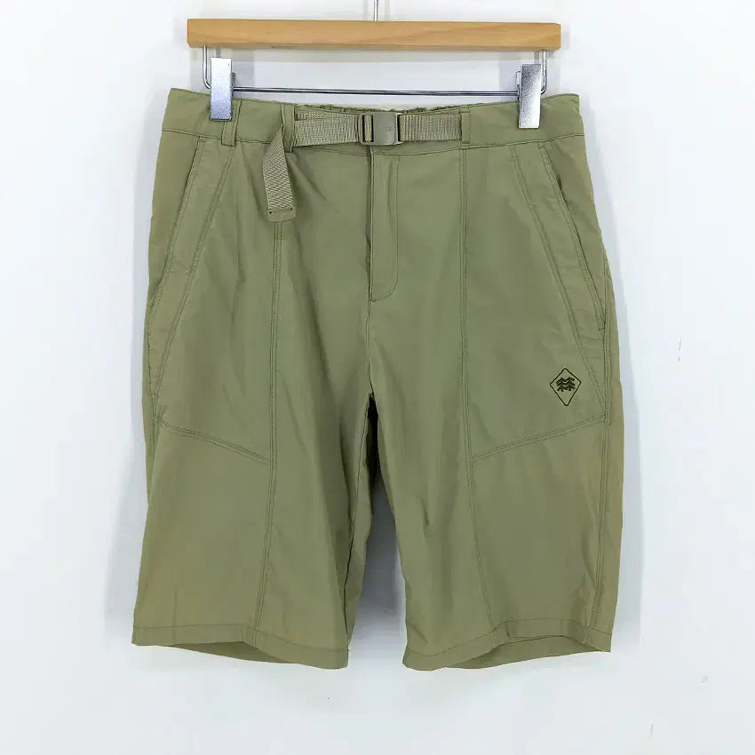 [BUNJANG] Kolon Sport Women's Summer Hiking Shorts with Back Elastic - Light Green / 코오롱스포츠 여성 여름 뒷밴딩 등산반바지 연그린67(HU45748)