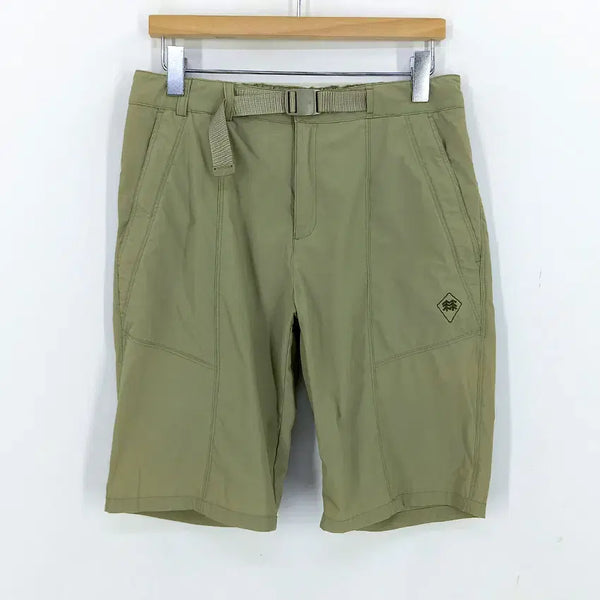 [BUNJANG] Kolon Sport Women's Summer Hiking Shorts with Back Elastic - Light Green / 코오롱스포츠 여성 여름 뒷밴딩 등산반바지 연그린67(HU45748)