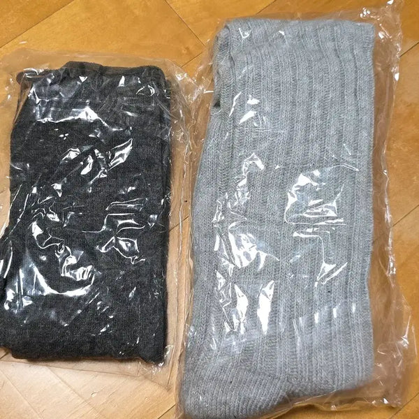 [BUNJANG] Ribbed Over-the-Knee Socks / 골지 오버니삭스 새상품