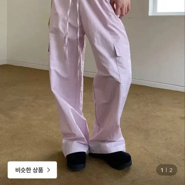 [BUNJANG] Innmute Coating Pocket Pants Violet / [이너뮤트] coating pocket pants 바이올렛/가격내림X