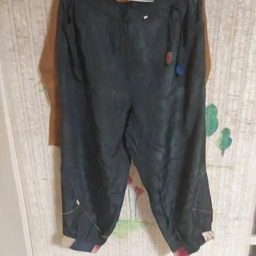 [BUNJANG] 100% Korean Pupae Silk Banding Pants / 국산 풍기 인견100 밴딩바지