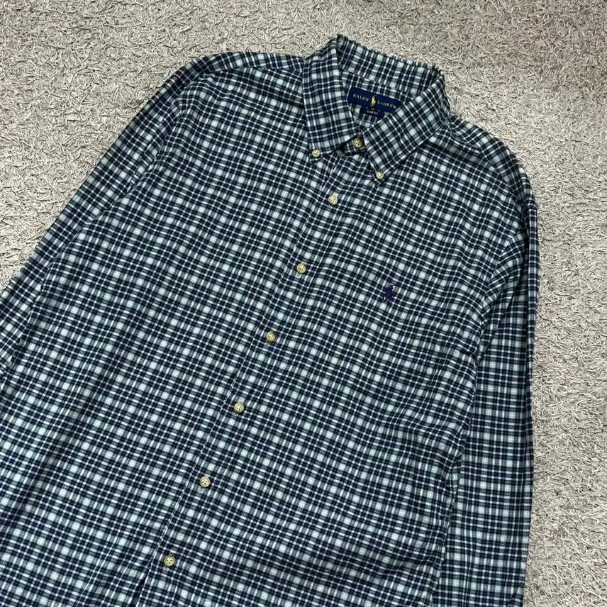[BUNJANG] Polo Checkered Shirt / [105] 폴로 체크셔츠