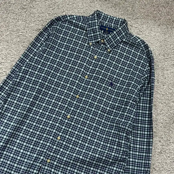 [BUNJANG] Polo Checkered Shirt / [105] 폴로 체크셔츠