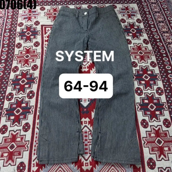 [BUNJANG] System Gray Slacks Pants Vintage / [64-94] 시스템 | 그레이 슬랙스 팬츠 빈티지 만원 0706