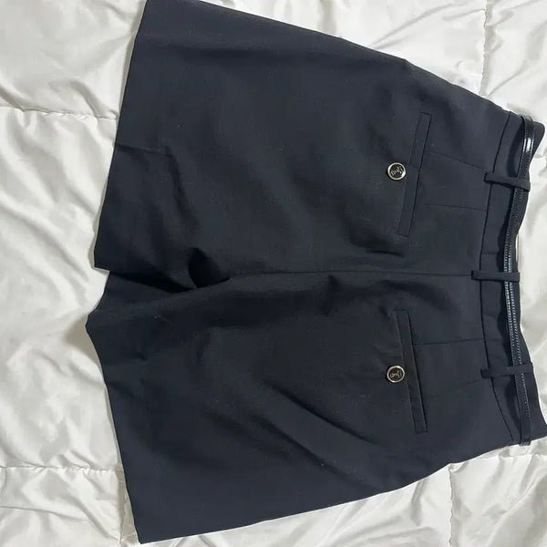 [BUNJANG] TIME Belted Shorts / 타임 벨티드 반바지