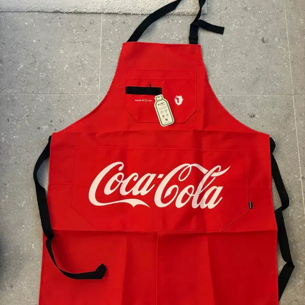 [BUNJANG] Blackyak x Coca-Cola Collaboration Apron / 블랙야크x코카콜라 콜라보 앞치마