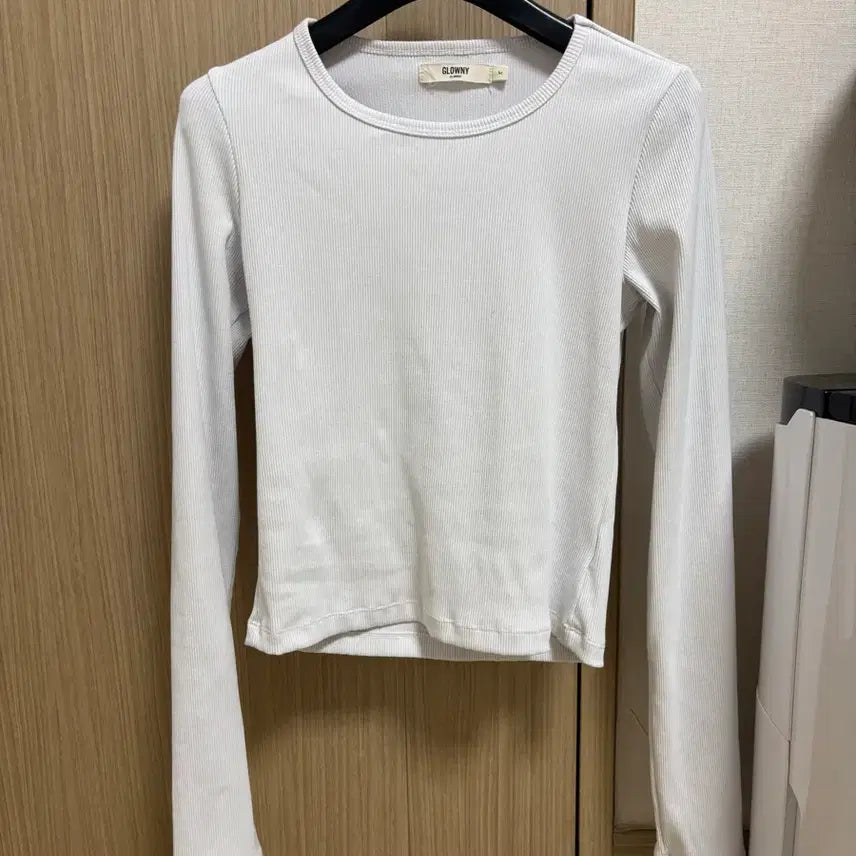 [BUNJANG] Glonny Classic Ribbed Long Sleeve T-Shirt / 글로니 클래식 골지 롱슬리브 티