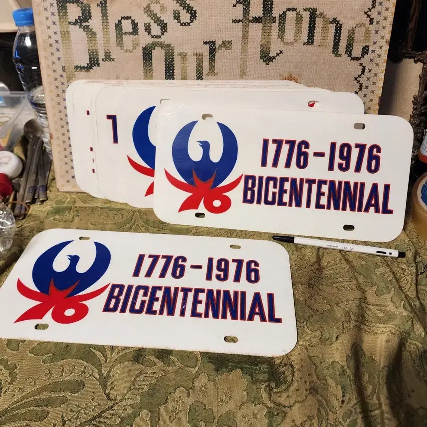 [BUNJANG] 1976 USA Bicentennial Commemorative Resin Plaque / USA 1976년 미독립 200주년 기념 수지(딱딱한 프라스틱 계통)