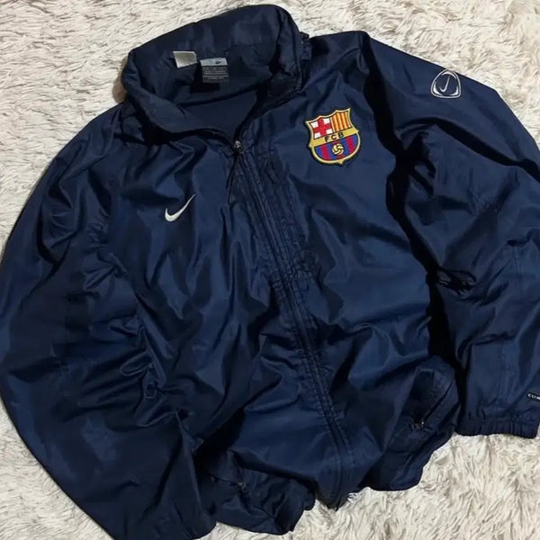[BUNJANG] Nike FC Barcelona Windbreaker XL / 나이키 FC바르셀로나 바람막이 XL